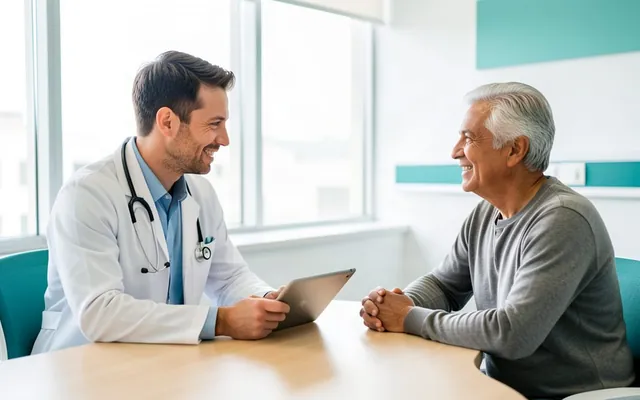 Consultation during a healthcare journey in Istanbul